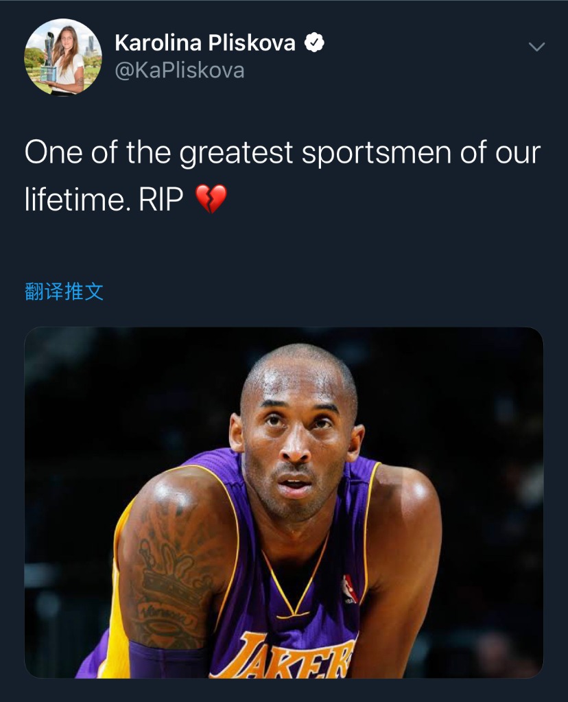 悼念|纳达尔,德约,莎娃等网坛巨星发文悼念科比